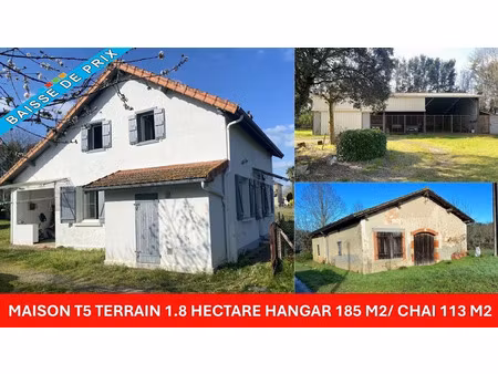 vente maison 7 pièces 101 m² à saint-justin (40240)  198 000 €