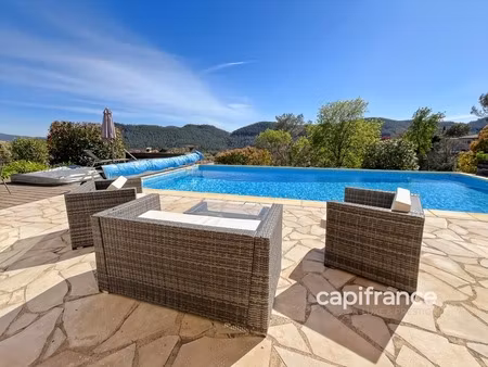 villa avec piscine - 6 pièces - bagnols en foret (83)