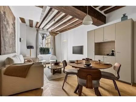 vente appartement de luxe paris 6 3 pièces 59.2 m² <meta name="description" content="au co