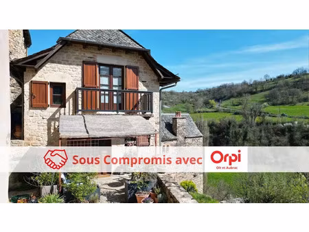 vente maison 4 pièces 76 m² à coubisou (12190)  159 000 €