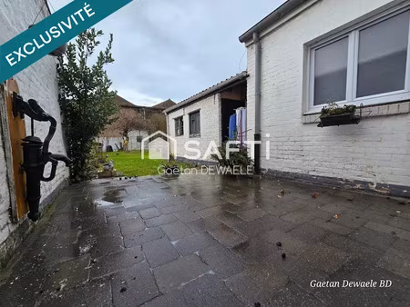 vente maison 5 pièces 92 m² à dunkerque (59140)  162 000 €