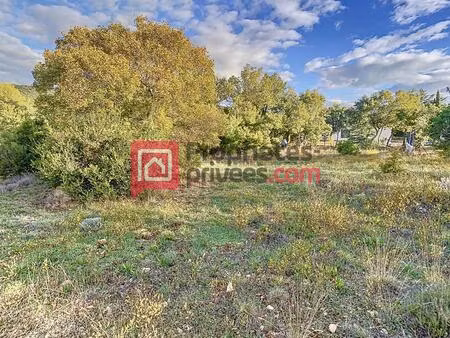 achat terrain 2 000m² plan d aups ste baume 83640