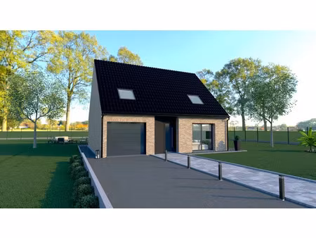 vente maison neuve 5 pièces 90 m² à hazebrouck (59190)  253 000 €