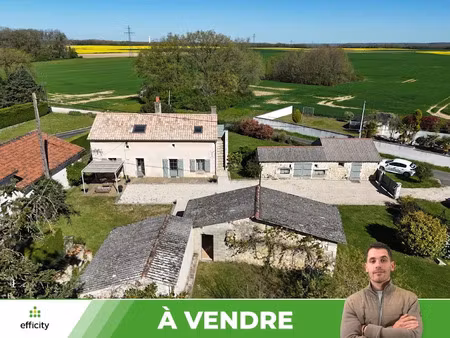 vente maison 5 pièces 120 m² à jardres (86800)  255 000 €