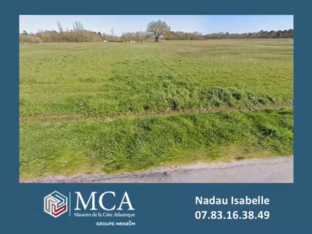 vente terrain 970 m² saint-savin (33920)