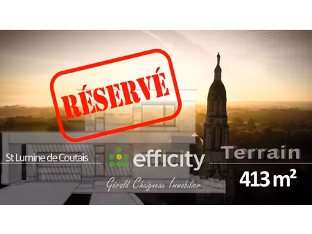 terrain - 413 m²