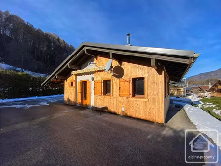 vente chalet 3 pièces 56 m² à samoens (74340)  450 000 €