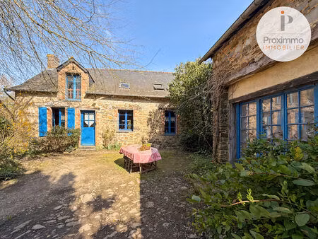 a vendre corps de ferme avec maison en pierres env 117 m² - dependances - terrain env 3500