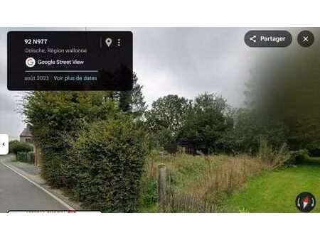 terrain zacc 166m² à doische