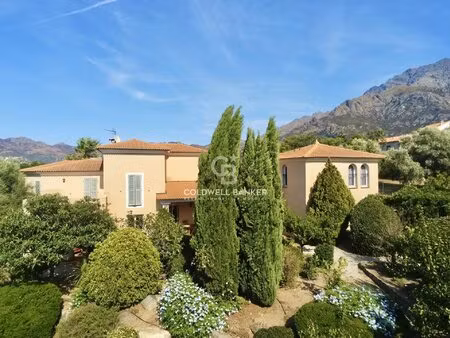 calenzana - belle propriété - jardin & vue montagne
