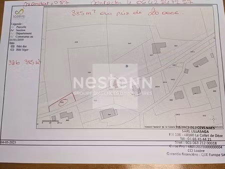 petit terrain constructible