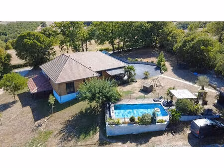 secteur coeur de causse - superbe propriété contemporaine avec piscine dans un cadre de vi
