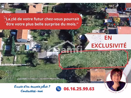 vente terrain 896 m² à les martres-de-veyre (63730)  152 250 €