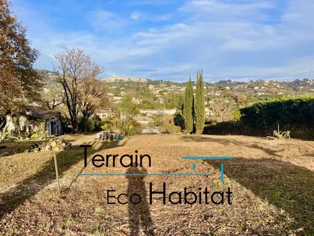 vente terrain 1355 m² à la colle-sur-loup (06480)  435 000 €