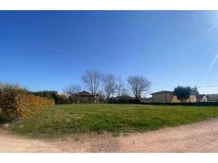 vente terrain 730 m² à crottet (01290)  110 000 €