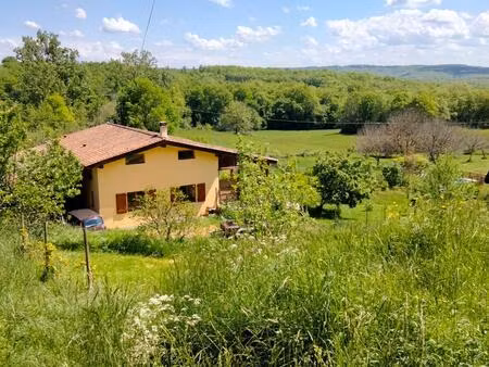 maison de campagne pour amoureux de la nature  avec vue panoramique en périgord