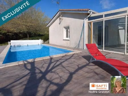 maison de plain-pied  3 chambres - vue panoramique