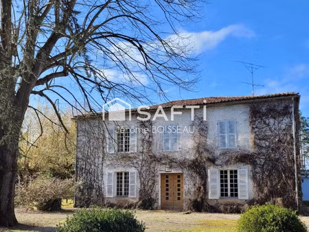 vente maison 10 pièces 380 m² fauillet (47400)