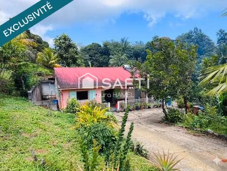 maison t4 de plain-pied  avec un vaste jardin.