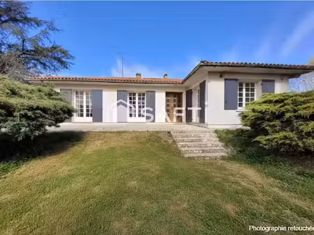 maison 108m2 calme - sous sol 108m2 - terrain arboré 2158m2