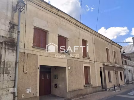 vente maison 10 pièces 227 m² scorbé-clairvaux (86140)