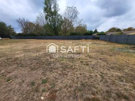 vente terrain 1400 m² marcheprime (33380)