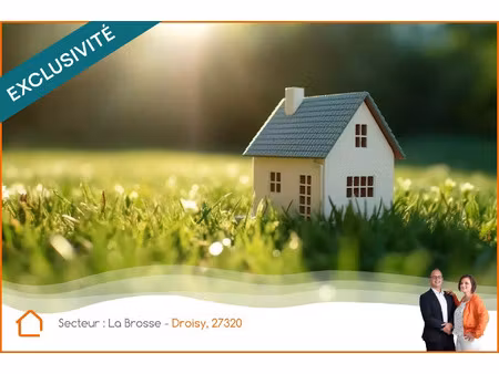 vente terrain 2057 m² nonancourt (27320)