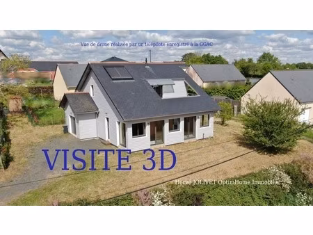 maison en bois + jardin + garage + cave