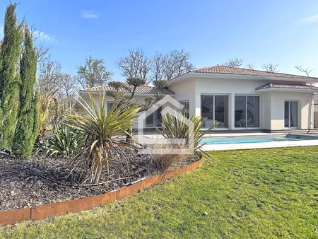 saint aubin de médoc - villa contemporaine de 2023 avec pisc