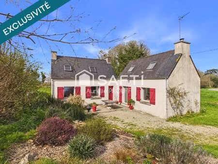 maison au calme  1 2 hectares  plain-pied  pleyber