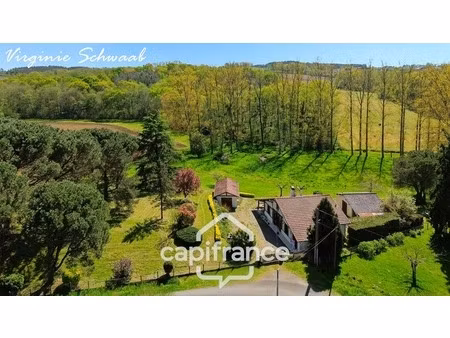 pouillon (40) maison de caractère à rénover – grand terrain et dépendances – au calme