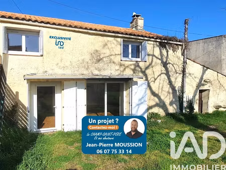 vente maison 4 pièces 98 m² à saint-vincent-sur-graon (85540)  109 000 €