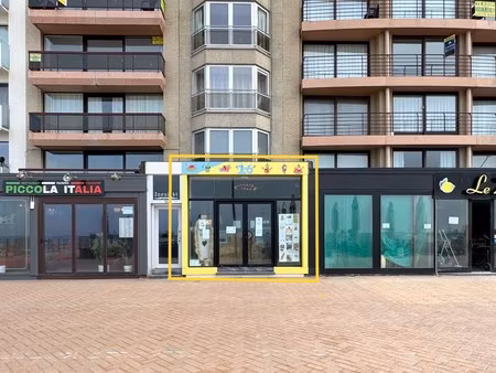 commercieel te koop in de panne