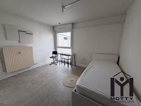 location appartement 1 pièce meublé 19m² vandoeuvre les nancy 54500