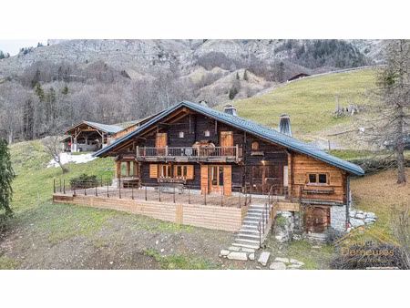 vente chalet 7 pièces 222 m² à la giettaz (73590)  1 525 000 €