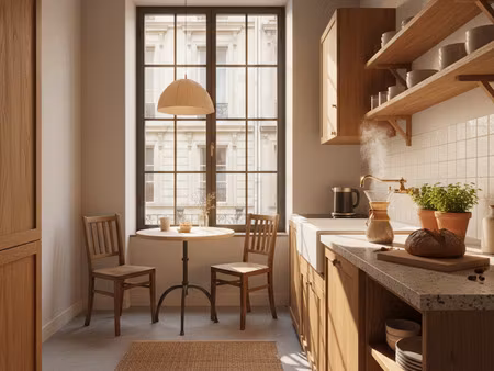 studio moderne avec balcon et parking