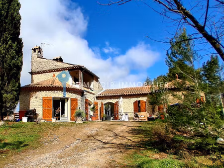 dept 13 - orgon - maison doublée en pierre 4 chambres avec g