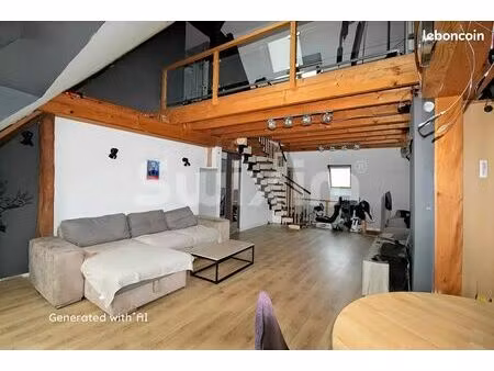 studio 4 pièces 90 m²