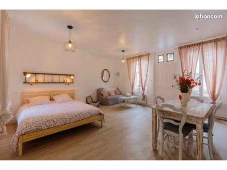 charmant 45m² meublé - cœur de ville & plage - ault