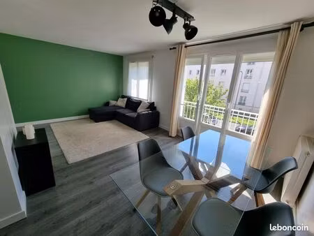 à louer – appartement meublé 56 m² avec cave et garage fermé