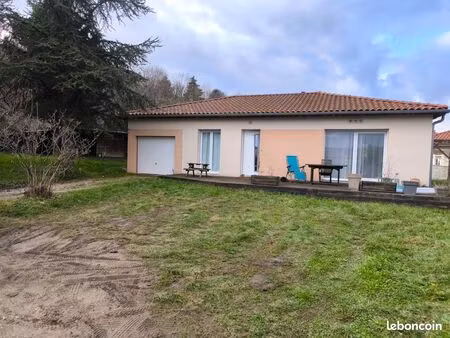 maison meublée 96 m² – plain-pied – jardin 800 m² – saint-romain-en-gal