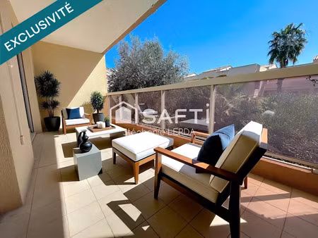 vente appartement 3 pièces 62 m² à antibes (06600)  349 000 €