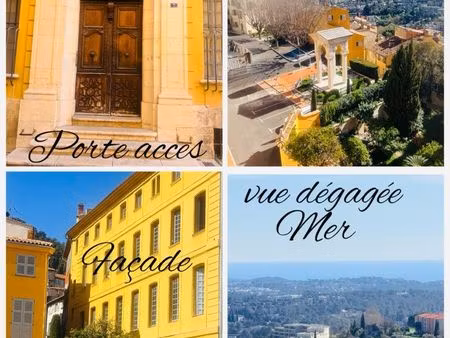 2 pièces centre historique grasse