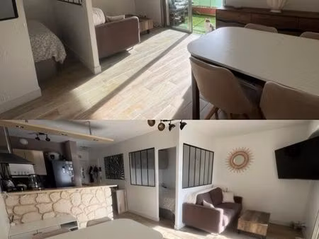 grand studio avec coin nuit / t1 bis avec bel aperçu mer