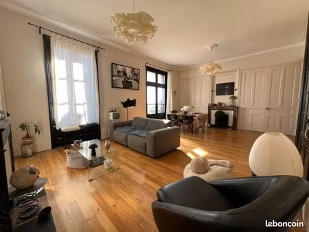 appartement haussmannien 117 m² – volumes rares  lumineux  cachet ancien