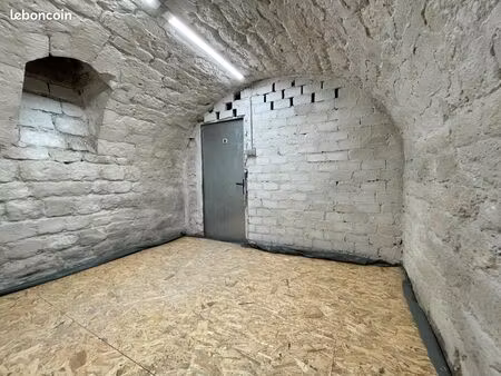 cave vouté rénové 9m² – rue de l’exposition
