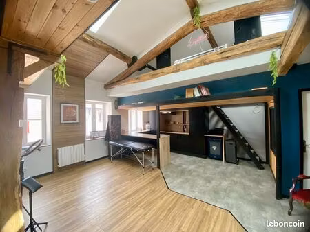 maison rénovée – 120 m² – studio + duplex – dépendances – jardin – dpe c