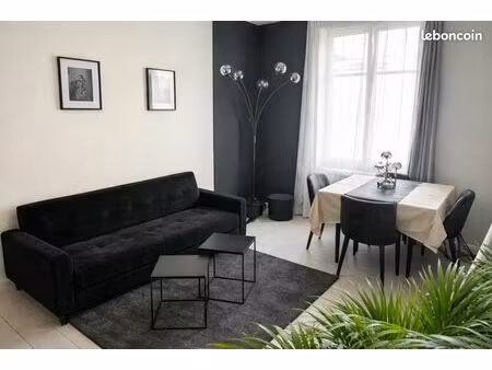 appartement rdc 44m² – airbnb 365j/365 – médical/libéral/étudiant – rentabilité 10%+ – écu