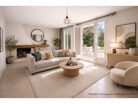 pavillon familial sur un terrain de plus de 600m2