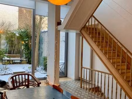 maison 3 ch ixelles  jardin  2 façades (40)